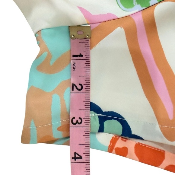 CROSBY by Mollie Burch Camden Flowy Pull On Coordinating Shorts XS Shell Print - Picture 9 of 13